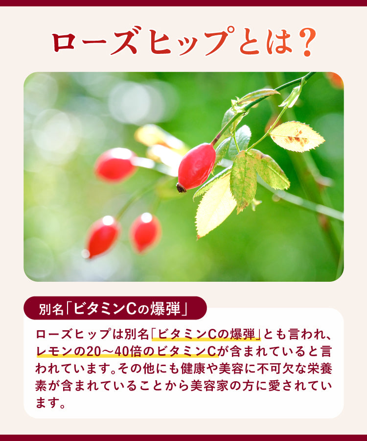 ローズヒップハイビスカス