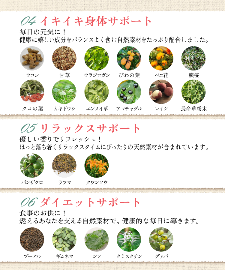 温活農園の三十野草茶