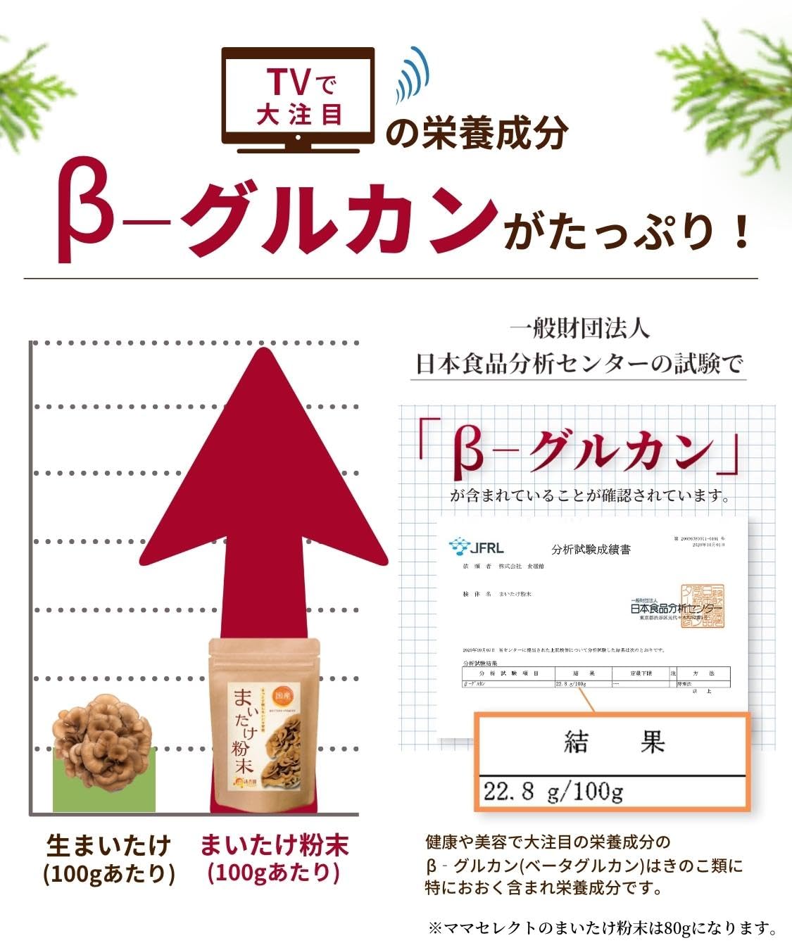 まいたけ粉末