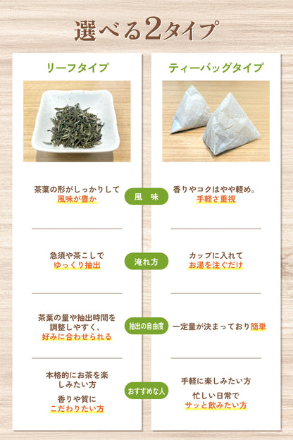 有機白茶（ティーバッグ）